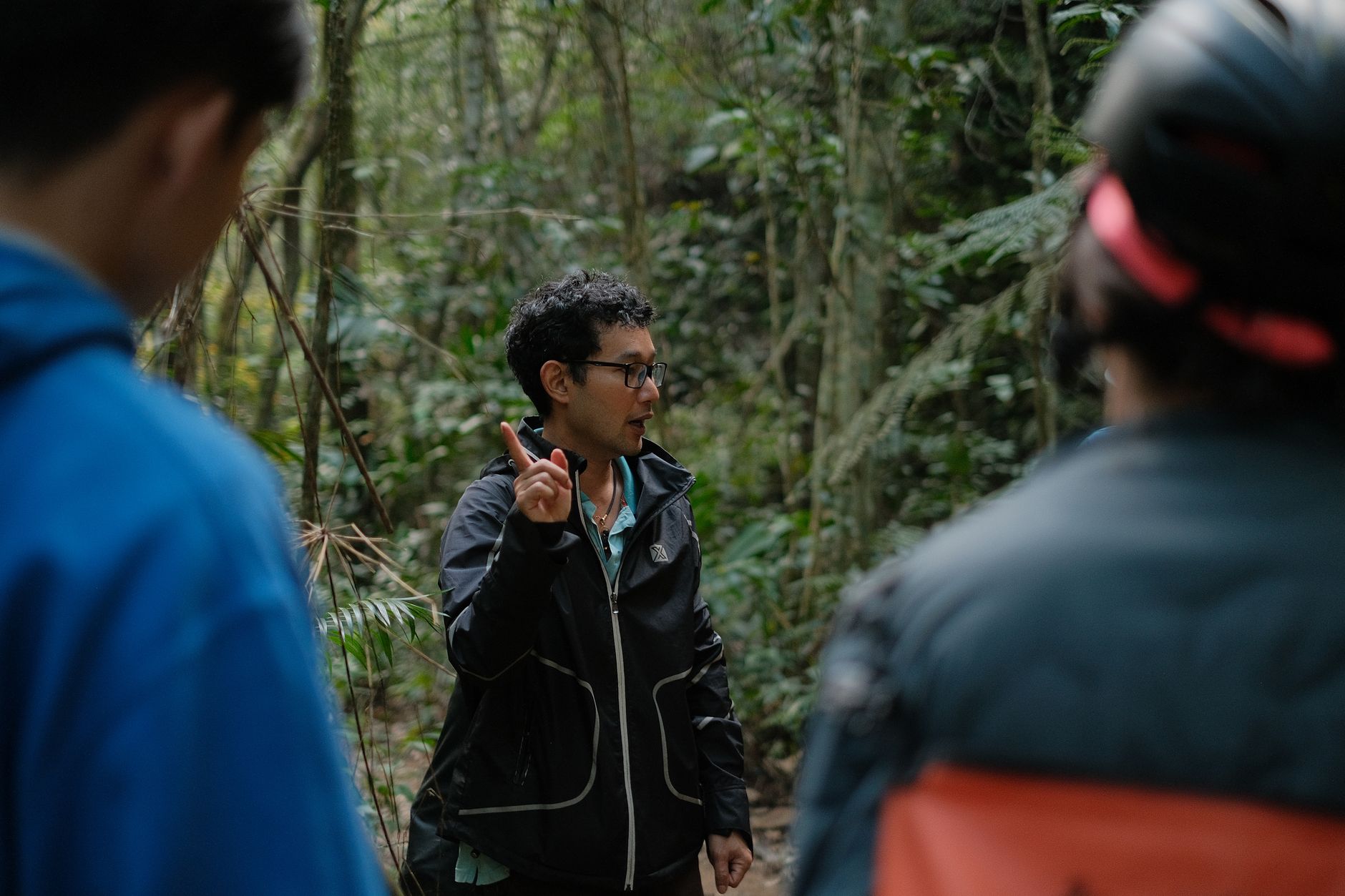 Trilha e contato com a natureza intocada